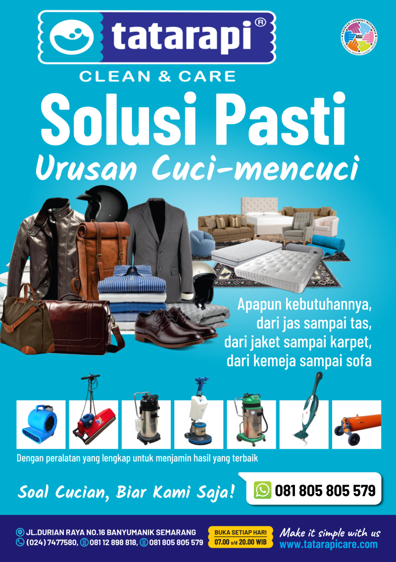 Cuci Sofa Semarang Barat Harga Terjangkau WA 081-360-818-818